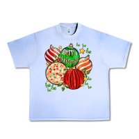 Grape Ice merry christmas tree ball Urban Heavy Tee - MaliasSmallBusiness