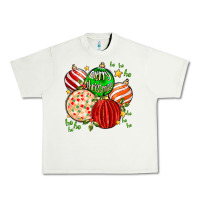 Pistachio merry christmas tree ball Urban Heavy Tee - MaliasSmallBusiness