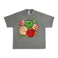 Tornado merry christmas tree ball Urban Heavy Tee - MaliasSmallBusiness
