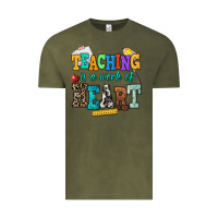 Vintage Olive teaching is a work of heart Vintage Tee - NancyCooperArtShop