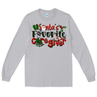 Moon Dust Santa's Favorite Caregiver Christmas Long Sleeve Tee - LillyAllenDesigns
