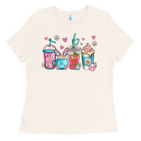 Bone easter coffee Ladies Tee - Jasminsmagicworld