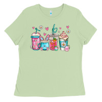 Matcha easter coffee Ladies Tee - Jasminsmagicworld