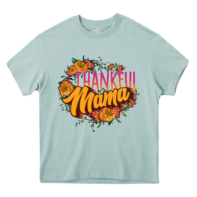 Thankful Mama Heavy Core Tee by JahusDesignShop | Teevron