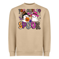 Mushroom too cute to spook Heavyweight Sweatshirt - BarkalooDesign