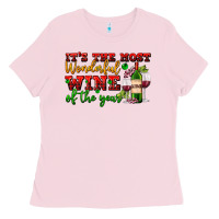 Bubblegum Pink its the most wonderful wine of the year Ladies Tee - AdoDesignShop