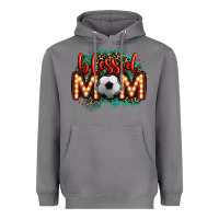 Storm blessed soccer mom lightbulb letters Heavyweight Hoodie - OliviaCreatesArt