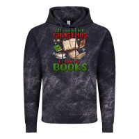 Cloud Black all i want for christmas is more books Vintage Hoodie - MaliasSmallBusiness