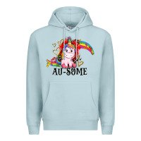 Blue Mist Au-some Premium Hoodie - CowGirlArtShop
