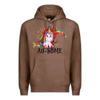Chestnut Au-some Premium Hoodie - CowGirlArtShop