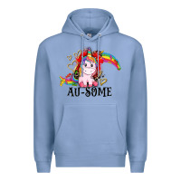 Colony Blue Au-some Premium Hoodie - CowGirlArtShop