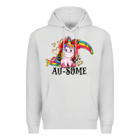 Dove Grey Au-some Premium Hoodie - CowGirlArtShop