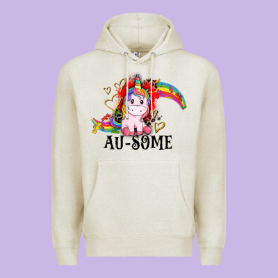 Au-some Premium Hoodie Designed By Cowgirlartshop