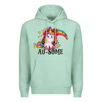 Seafoam Au-some Premium Hoodie - CowGirlArtShop
