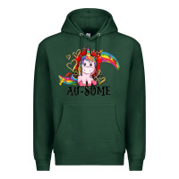Sports Green Au-some Premium Hoodie - CowGirlArtShop
