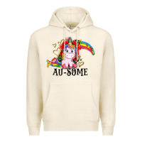 Tofu Au-some Premium Hoodie - CowGirlArtShop