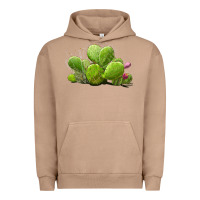 Pigment Burro Desert Prickly Pear Cactus Urban Hoodie - LillyAllenDesigns
