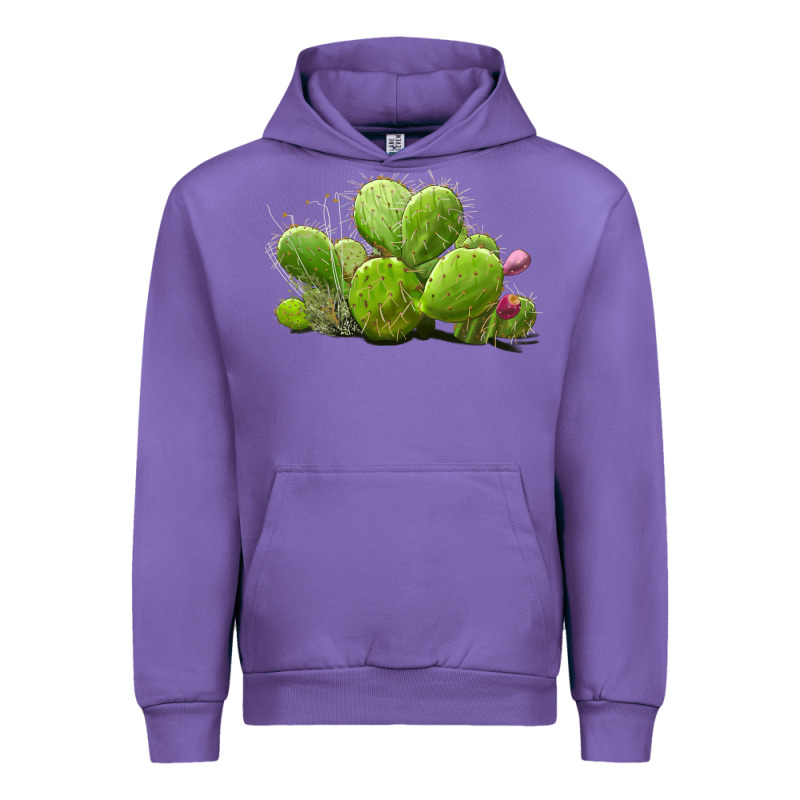 Desert Prickly Pear Cactus Urban Hoodie by LillyAllenDesigns | Teevron
