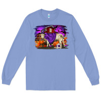 Colony Blue Charolais Bull Halloween Long Sleeve Tee - RanaPortraitStore