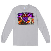 Moon Dust Charolais Bull Halloween Long Sleeve Tee - RanaPortraitStore