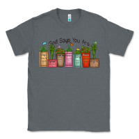 Charcoal Heather god says you are unique Classic Tee - MaliasSmallBusiness