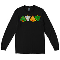 Black christmas tree cookies Long Sleeve Tee - LillyAllenDesigns