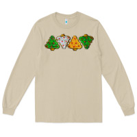 Mushroom christmas tree cookies Long Sleeve Tee - LillyAllenDesigns