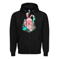 Black Easter egg Nurse Easter Day Zipper Hoodie - HowdyJamesFarm