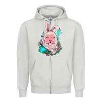 Dove Grey Easter egg Nurse Easter Day Zipper Hoodie - HowdyJamesFarm