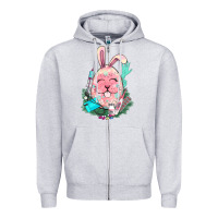 Heather Grey Easter egg Nurse Easter Day Zipper Hoodie - HowdyJamesFarm