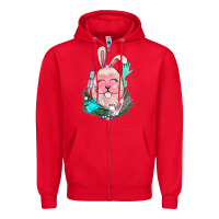 Red Easter egg Nurse Easter Day Zipper Hoodie - HowdyJamesFarm