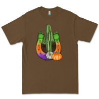 Cacao horseshoe halloween cactus Premium Tee - AdoDesignShop