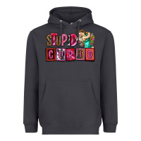 Smoke stupid cupid with cupid olivia Heavyweight Hoodie - OliviaCreatesArt