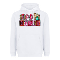 White stupid cupid with cupid olivia Heavyweight Hoodie - OliviaCreatesArt
