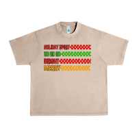 French Oak holiday spirit hohoho bright merry Urban Heavy Tee - MaliasSmallBusiness