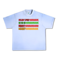 Grape Ice holiday spirit hohoho bright merry Urban Heavy Tee - MaliasSmallBusiness