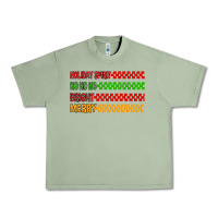 Oil Green holiday spirit hohoho bright merry Urban Heavy Tee - MaliasSmallBusiness