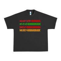 Pigment Black holiday spirit hohoho bright merry Urban Heavy Tee - MaliasSmallBusiness