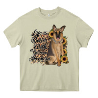 Mossy Life is better with a German Shepherd Heavy Core Tee - JahusDesignShop