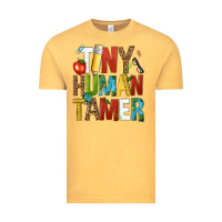Vintage Mustard tiny human tamer Vintage Tee - NancyCooperArtShop