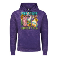 Cloud Purple last night we let the liquar talk Vintage Hoodie - NancyCooperArtShop