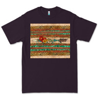 Plum arrow wooden sunflower Premium Tee - Artiststas