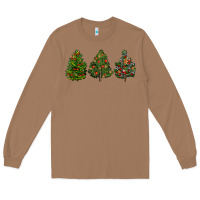 Toasted Coconut christmas trees Long Sleeve Tee - LillyAllenDesigns