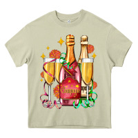 Mossy new year party champagne Heavy Core Tee - AdoDesignShop