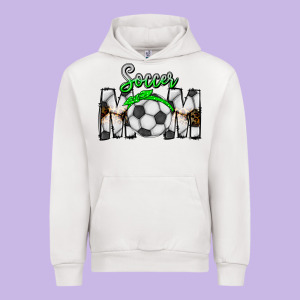 Soccer Mom Urban Hoodie Designed By Cowhidedigitalart
