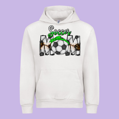 Soccer Mom Urban Hoodie Designed By Cowhidedigitalart