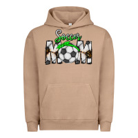 Pigment Burro Soccer Mom Urban Hoodie - CowhideDigitalArt