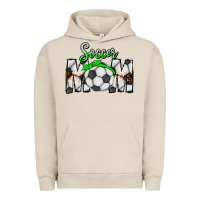Pigment French Oak Soccer Mom Urban Hoodie - CowhideDigitalArt