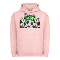 Pigment Salmon Soccer Mom Urban Hoodie - CowhideDigitalArt