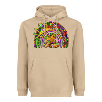 Mushroom mardi gras rainbow Heavyweight Hoodie - OliviaCreatesArt